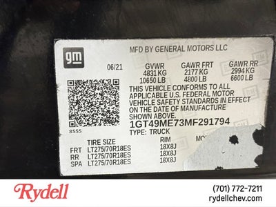 2021 GMC Sierra 2500HD SLE