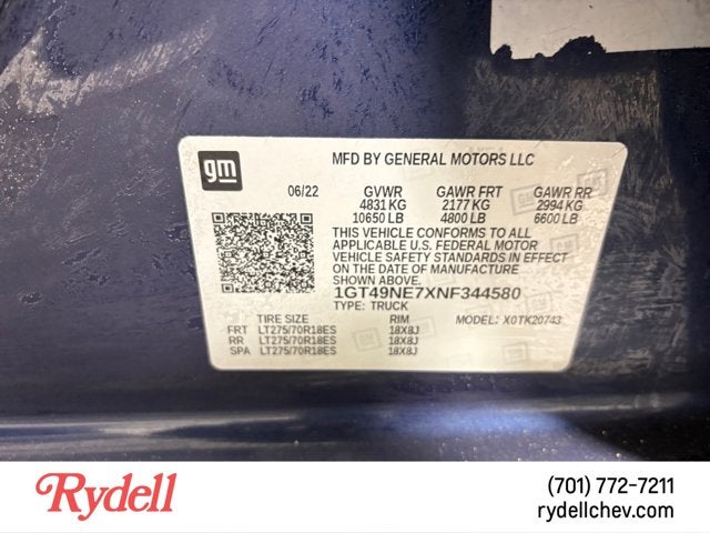 2022 GMC Sierra 2500HD SLT