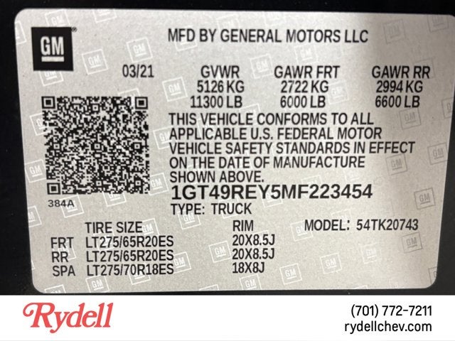 2021 GMC Sierra 2500HD Denali