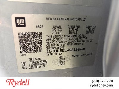 2024 GMC Sierra 1500 AT4