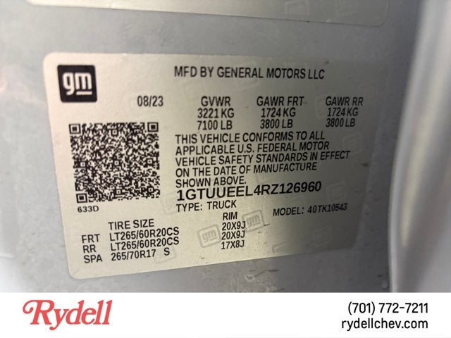 2024 GMC Sierra 1500 AT4