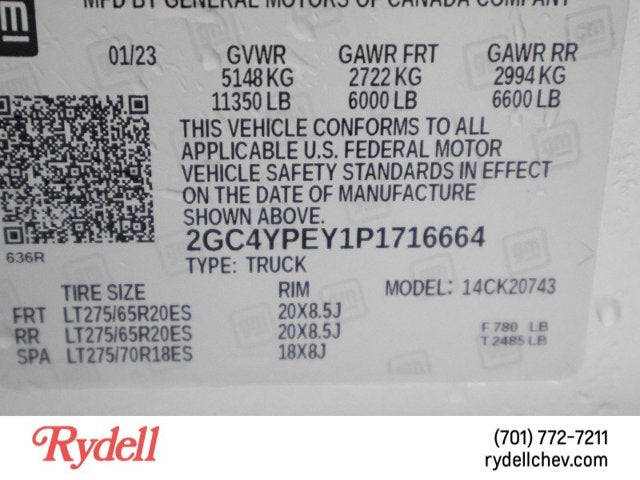 2023 Chevrolet Silverado 2500HD LTZ