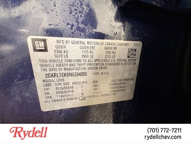 2017 GMC Terrain SLE