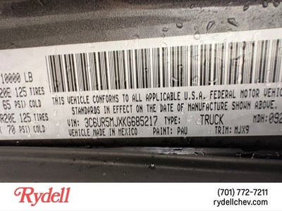 2019 RAM 2500 Big Horn