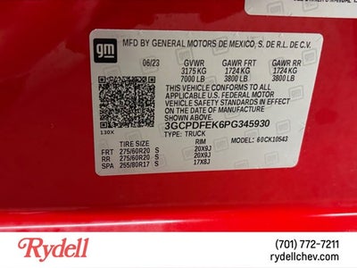 2023 Chevrolet Silverado 1500 LT Trail Boss