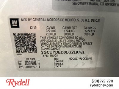 2020 Chevrolet Silverado 1500 LT