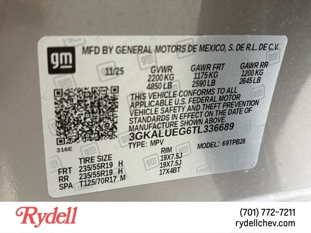 2026 GMC Terrain AWD Elevation