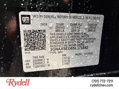 2025 Chevrolet Equinox AWD ACTIV