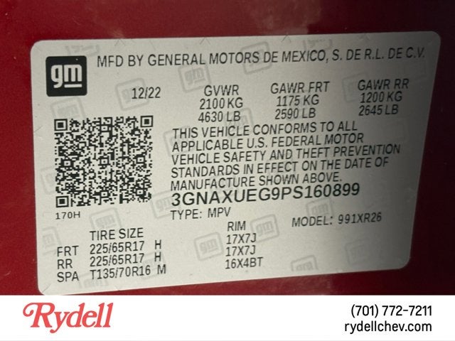 2023 Chevrolet Equinox LT