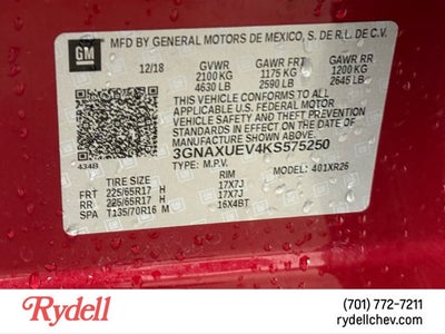 2019 Chevrolet Equinox LT