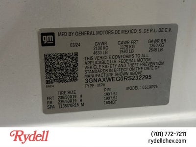 2024 Chevrolet Equinox RS