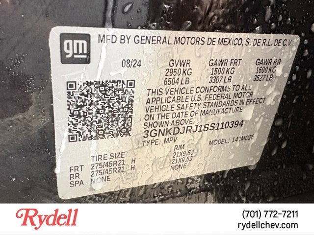 2025 Chevrolet Blazer EV AWD RS