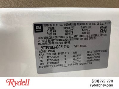 2012 GMC Sierra 1500 SLT