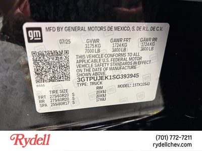 2025 GMC Sierra 1500 Elevation