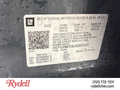 2018 GMC Sierra 1500 SLT