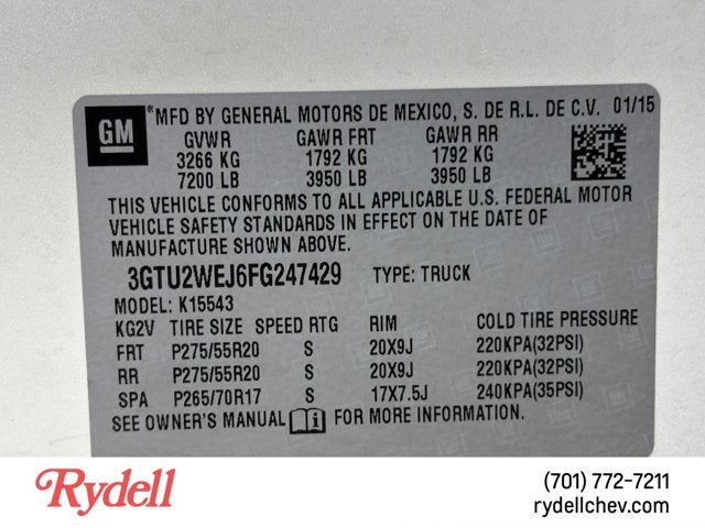 2015 GMC Sierra 1500 Denali