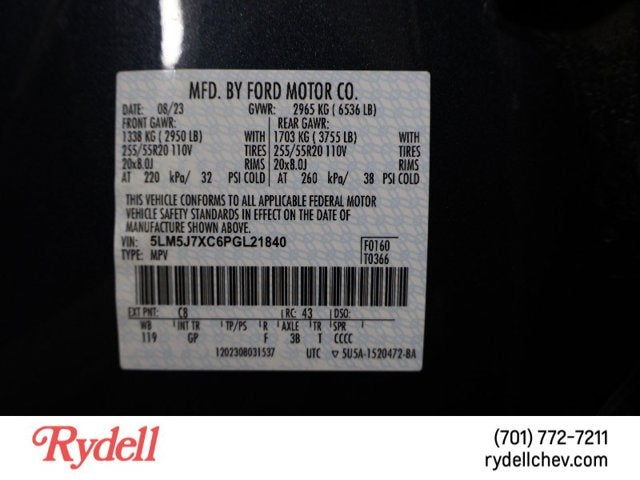 2023 Lincoln Aviator Reserve