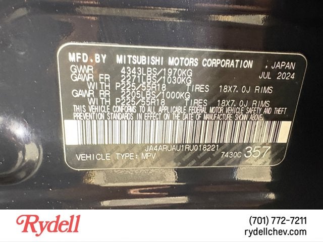 2024 Mitsubishi Outlander Sport ES